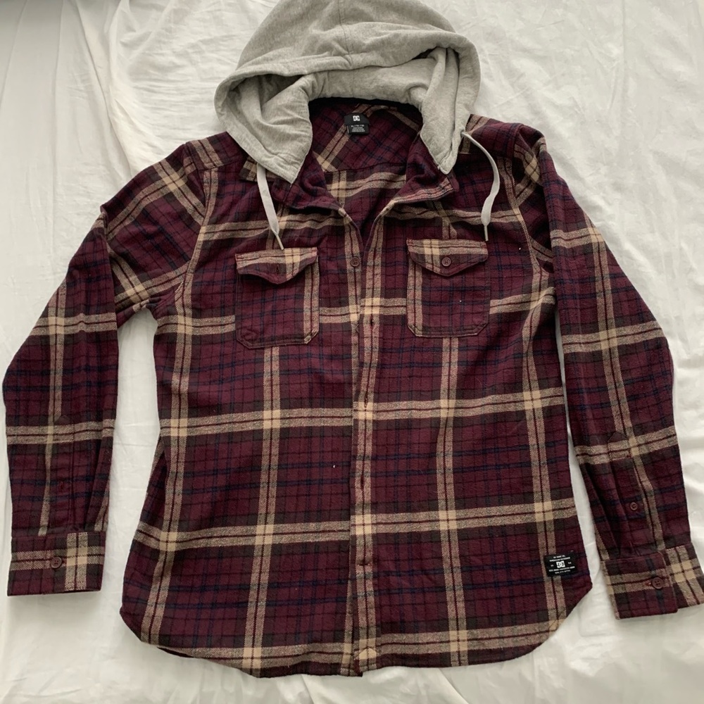 DC Plaid Button Down
